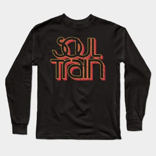 soul train - vintage retro Long Sleeve T-Shirt